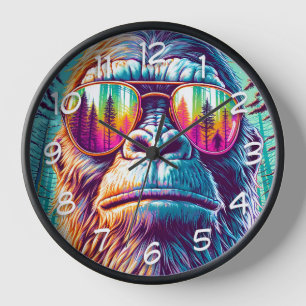Horloge Cool Bigfoot dans Lunettes de soleil Hip