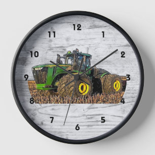 Horloge Cool de l'équipement de tracteur agricole
