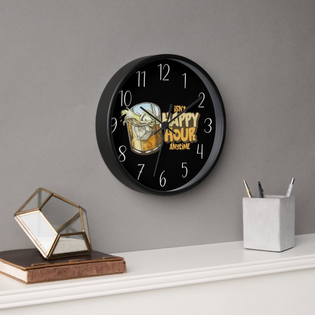 Horloge cool Happy hour home bar affaires (Bureau)