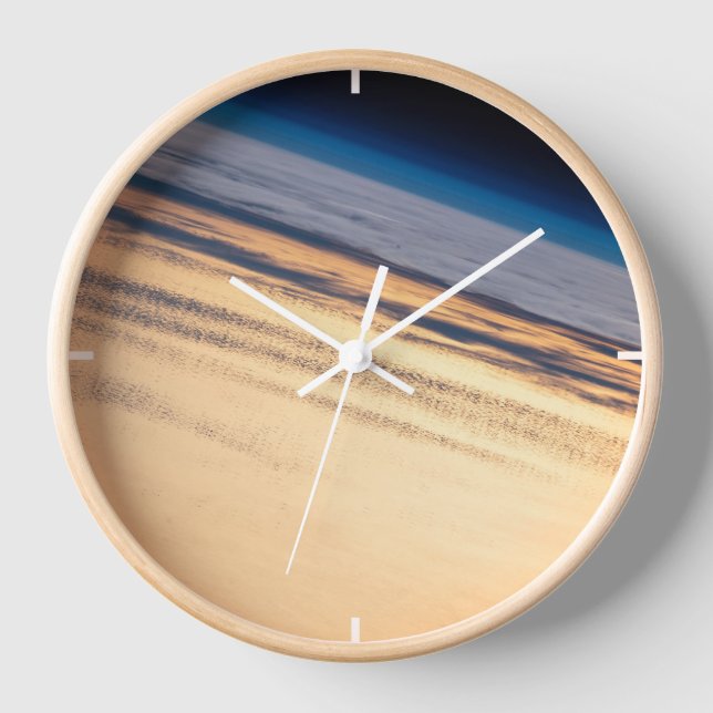 Horloge Coucher De Soleil Orbital Au Large De La Basse Cal (Recto)