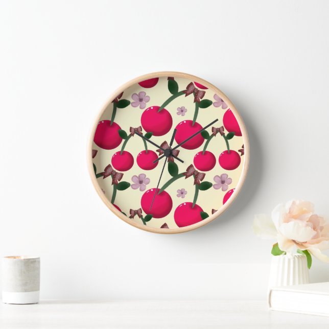 Horloge Coussin de décoration (Maison)