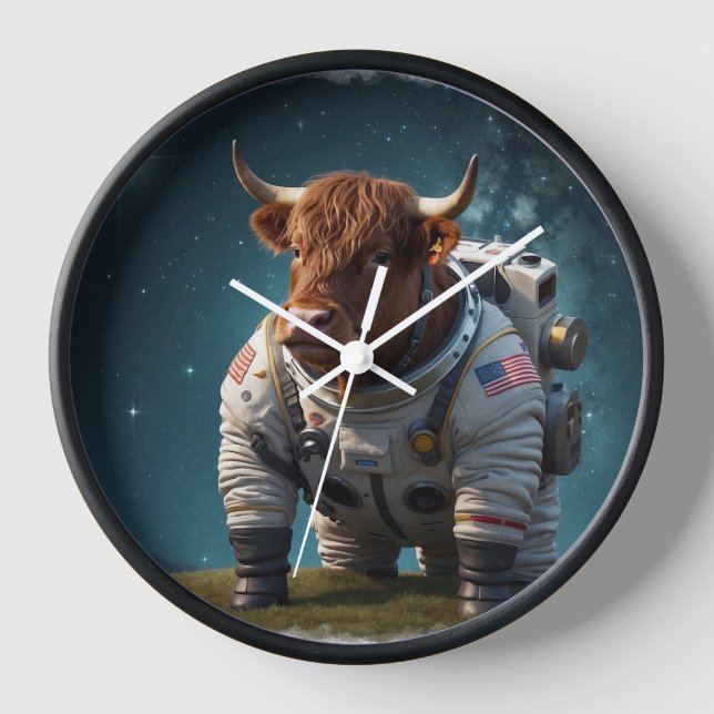 Horloge Couteau Angus dans un Spacesuit (Recto)