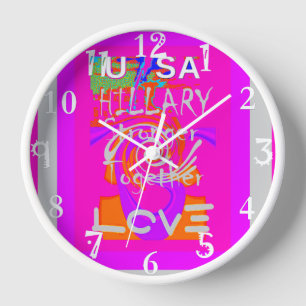 Horloge Create Your Own Stunning Hillary Stronger