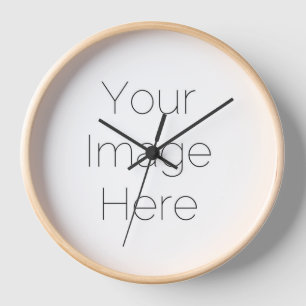 Horloge créer votre propre photo Wall Clock