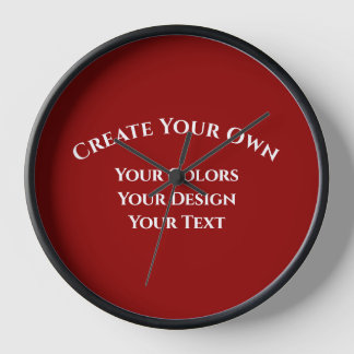 Horloge Créez votre propre
