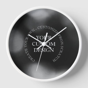 Horloge Créez votre propre conception/logo personnalisé