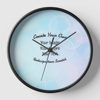 Horloge Créez votre propre conception/logo personnalisé