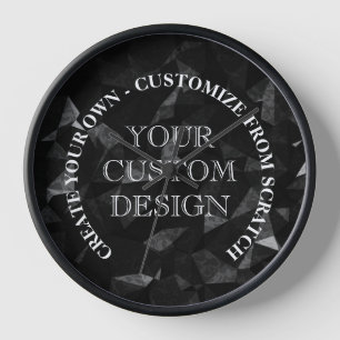 Horloge Créez votre propre logo/conception personnalisé