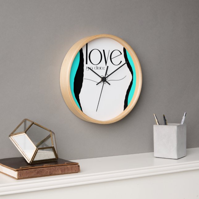 Horloge cute design girl (Bureau)