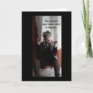 Horloge D'Alarme Sonnant Chaque Matin Carte