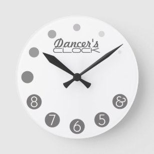 Horloge danseuse pour une danseuse.