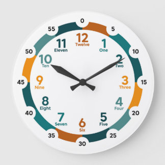 Horloge d'apprentissage - Rêve du désert