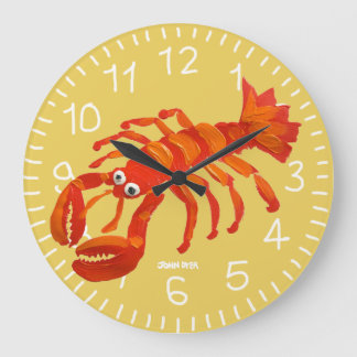Horloge d'art : John Dyer Cornish Lobster. Padstow