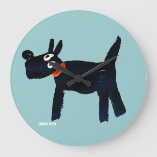 Horloge d'art : John Dyer Scotty Dog