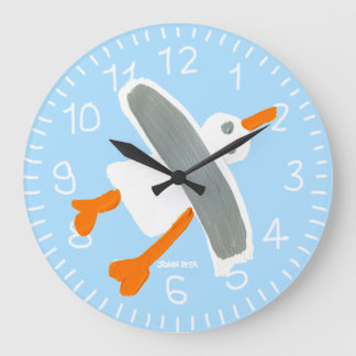 Horloge d'art : John Dyer Seagull Blue