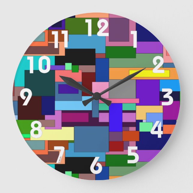 Horloge d'art moderne (Recto)