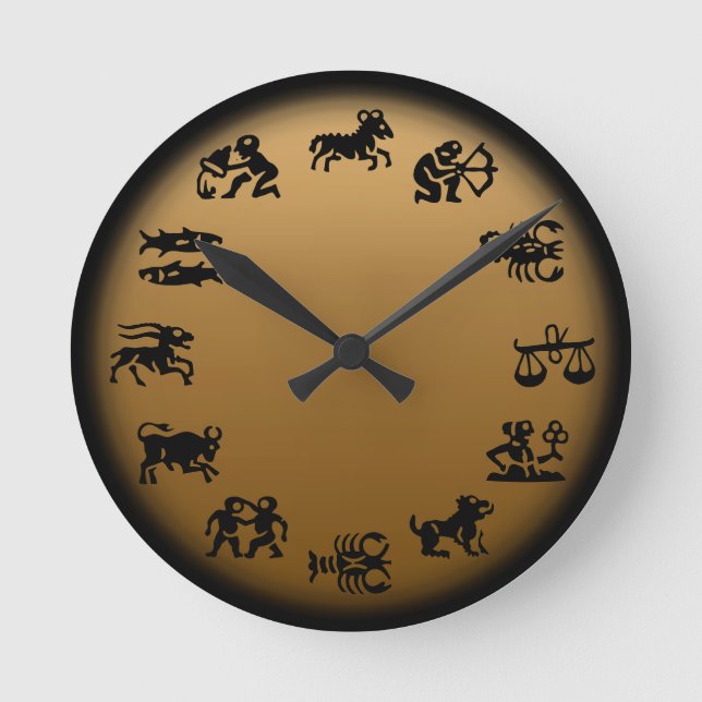 Horloge d'astrologie Horoscope Horloges - Personna (Recto)
