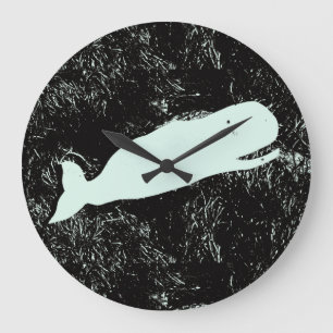 horloge de baleine blanche