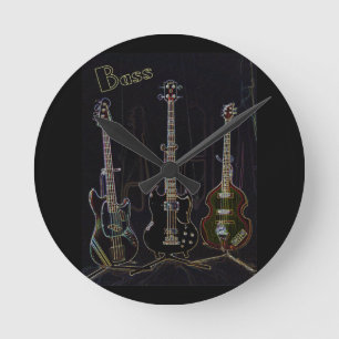 Horloge de basse de Neon