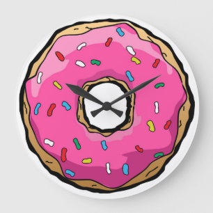 Horloge de beignet