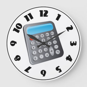 Horloge de calculatrice