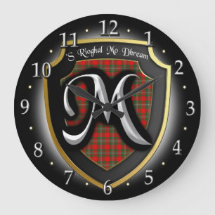 Horloge de Clan MacGregor Tartan