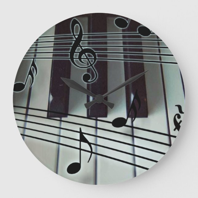 Horloge de clavier de piano (Recto)