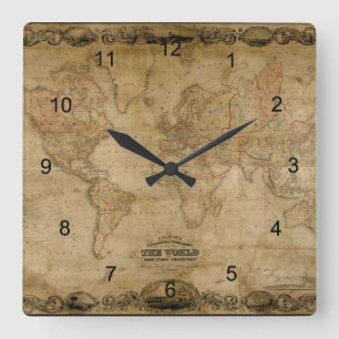 Horloge de concepteur d'histoire d'antiquité de