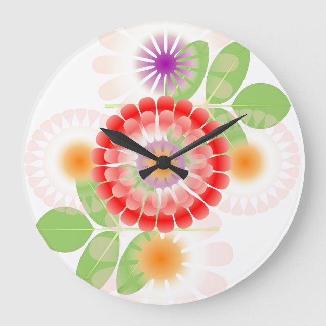 horloge de conception de fleur par FRenee2 (Recto)