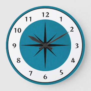 Horloge de conception du milieu du siècle