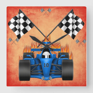 Horloge de courses d'automobiles