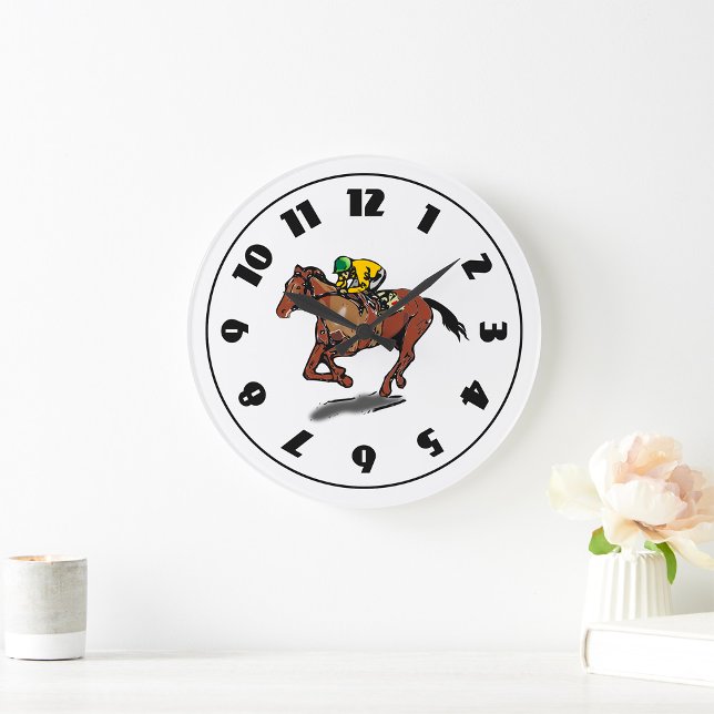 Horloge de courses de chevaux (Créateur téléchargé)