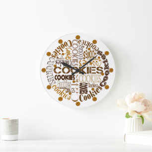 Horloge de cuisine du temps du cookie