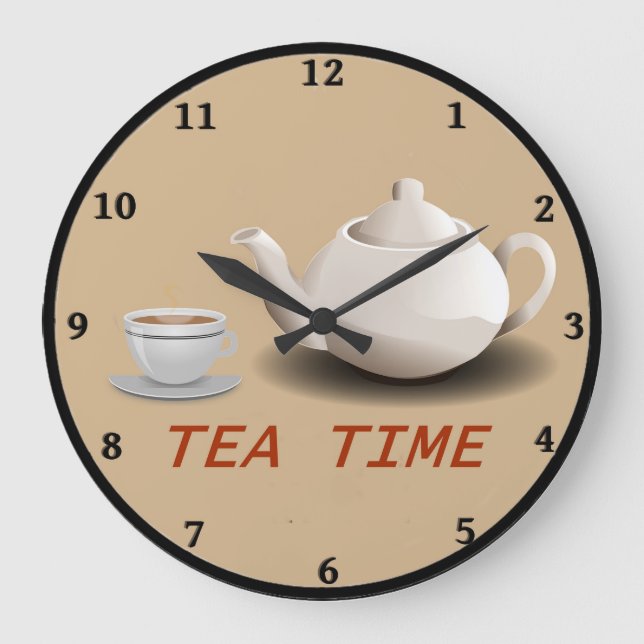 Horloge de cuisine pour le thé (Recto)