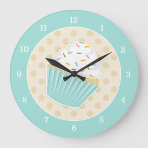 Horloge de Cupcake
