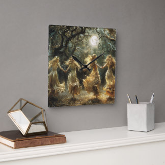 Horloge de danse de la déesse de la lune