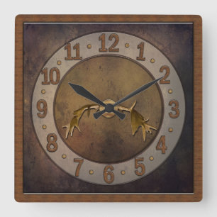 Horloge de Deer Antler - Grotte Homme