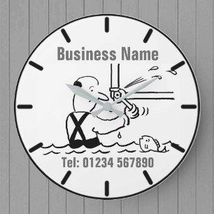Horloge de dessin animé Services de plomberie