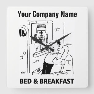 Horloge de dessin de la maison d'hôtes