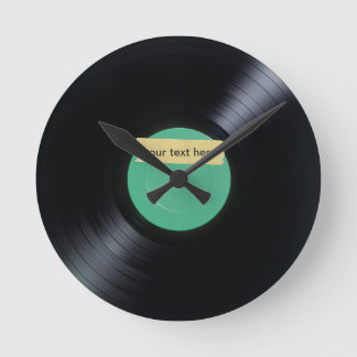 Horloge de disque vinyle