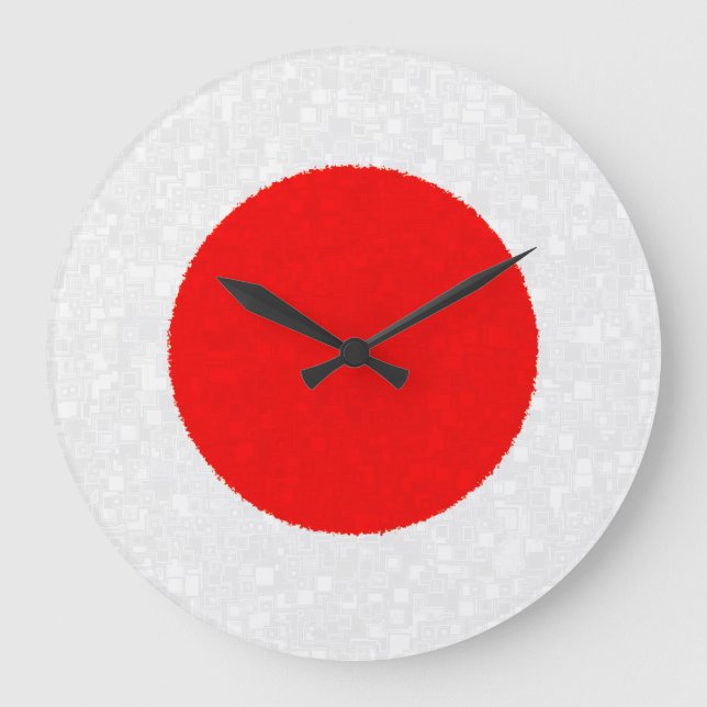Horloge de DRAPEAU du JAPON (Recto)