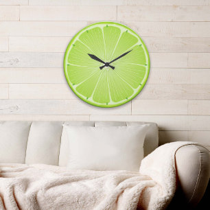 Horloge de fête Lime Time