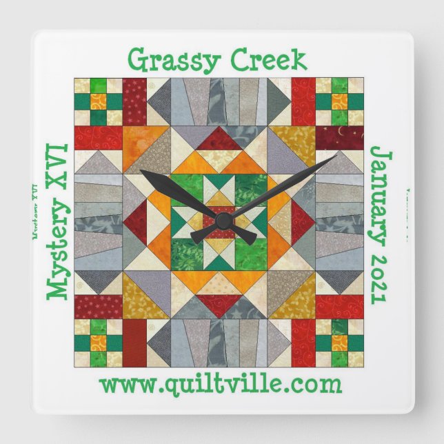 Horloge de Grassy Creek (Recto)