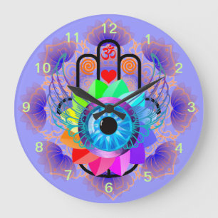 Horloge de guérison Hamsa