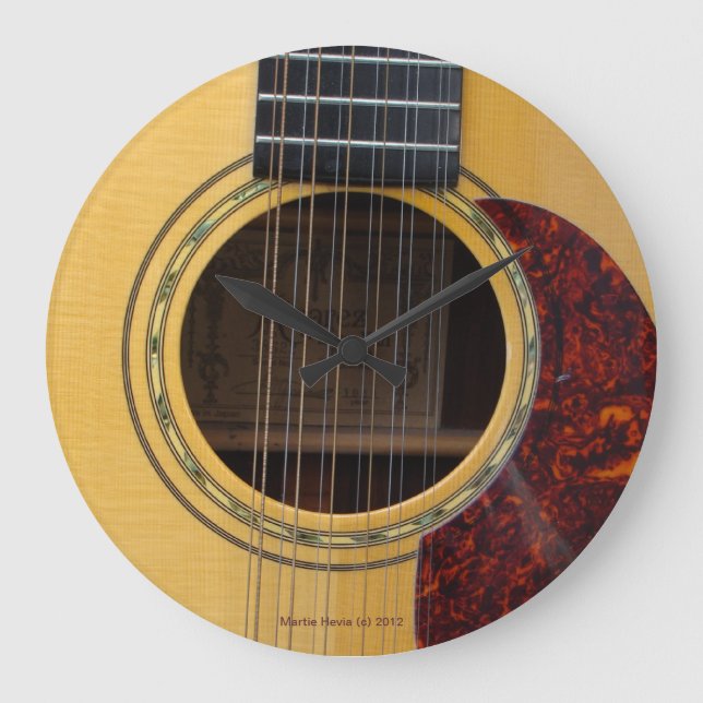 Horloge de guitare (Recto)