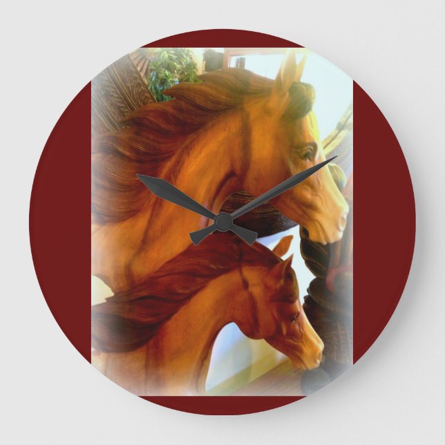 horloge de jument et de poney (Recto)