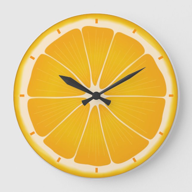 Horloge de jus d'orange (Recto)