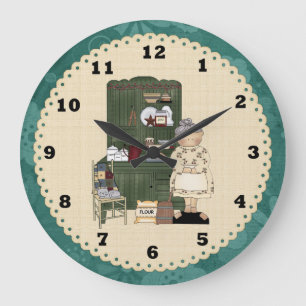 Horloge de la cuisine de la grand-mère