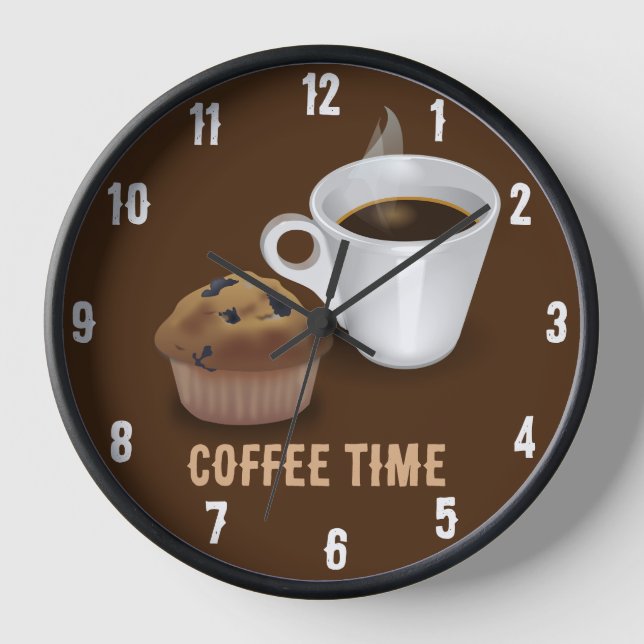 Horloge de la cuisine du café (Recto)