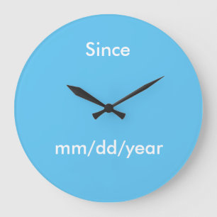 Horloge de la date du sobre